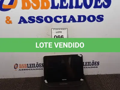 LOTE 066 - 01 TABLET POSITIVO. (NO ESTADO) ATENÇÃO! FAZER A VISITAÇÃO ANTES DE ARREMATAR, NÃO SABEMOS SE FUNCIONA. LEILÃO NÃO TEM GARANTIA E NEM DEVOLUÇÃO, SUJEITO A POSSÍVEIS AVARIAS VISÍVEIS/OCULTAS E/OU AUSÊNCIA DE COMPONENTES.