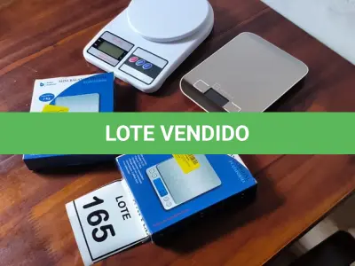 LOTE 165 - 04 BALANÇAS DE PRECISÃO. (NO ESTADO) ATENÇÃO! FAZER A VISITAÇÃO ANTES DE ARREMATAR, NÃO SABEMOS SE FUNCIONA. LEILÃO NÃO TEM GARANTIA E NEM DEVOLUÇÃO, SUJEITO A POSSÍVEIS AVARIAS VISÍVEIS/OCULTAS E/OU AUSÊNCIA DE COMPONENTES.