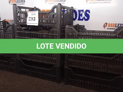 LOTE 233 - 10 CESTOS ORGANIZADORES EM PLÁSTICO. (NO ESTADO) ATENÇÃO! FAZER A VISITAÇÃO ANTES DE ARREMATAR, NÃO SABEMOS SE FUNCIONA. LEILÃO NÃO TEM GARANTIA E NEM DEVOLUÇÃO, SUJEITO A POSSÍVEIS AVARIAS VISÍVEIS/OCULTAS E/OU AUSÊNCIA DE COMPONENTES.