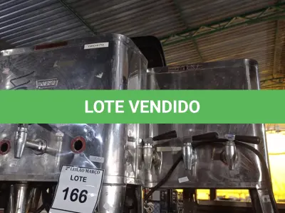 LOTE 166 - 03 CAFETEIRAS EM INOX COM AVARIAS. (NO ESTADO) ATENÇÃO! FAZER A VISITAÇÃO ANTES DE ARREMATAR, NÃO SABEMOS SE FUNCIONA. LEILÃO NÃO TEM GARANTIA E NEM DEVOLUÇÃO, SUJEITO A POSSÍVEIS AVARIAS VISÍVEIS/OCULTAS E/OU AUSÊNCIA DE COMPONENTES.