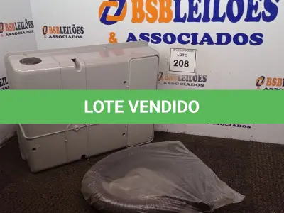 LOTE 208 - 01 CAIXA PLÁSTICA PARA UNIDADE DE MEDIÇÃO DE LIGAÇÃO DE ÁGUA.  (NO ESTADO) ATENÇÃO! FAZER A VISITAÇÃO ANTES DE ARREMATAR, NÃO SABEMOS SE FUNCIONA. LEILÃO NÃO TEM GARANTIA E NEM DEVOLUÇÃO, SUJEITO A POSSÍVEIS AVARIAS VISÍVEIS/OCULTAS E/OU AUSÊNCIA DE COMPONENTES.