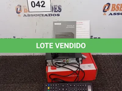 LOTE 042 - 01 CONVERSOR DIGITAL E GRAVADOR DIGITAL MARCA TOMATE. (NO ESTADO) ATENÇÃO! FAZER A VISITAÇÃO ANTES DE ARREMATAR, NÃO SABEMOS SE FUNCIONA. LEILÃO NÃO TEM GARANTIA E NEM DEVOLUÇÃO, SUJEITO A POSSÍVEIS AVARIAS VISÍVEIS/OCULTAS E/OU AUSÊNCIA DE COMPONENTES.