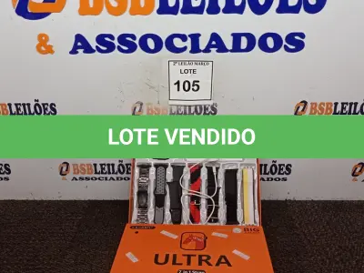 LOTE 105 - 01 SMART WATCH LAXASFIT 7 EM 1. (NO ESTADO) ATENÇÃO! FAZER A VISITAÇÃO ANTES DE ARREMATAR, NÃO SABEMOS SE FUNCIONA. LEILÃO NÃO TEM GARANTIA E NEM DEVOLUÇÃO, SUJEITO A POSSÍVEIS AVARIAS VISÍVEIS/OCULTAS E/OU AUSÊNCIA DE COMPONENTES.