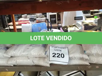LOTE 220 - 06 PACOTES DE GRANITINA/08 PARA GRAFIADO COM 4KG CADA. (NO ESTADO) ATENÇÃO! FAZER A VISITAÇÃO ANTES DE ARREMATAR, NÃO SABEMOS SE FUNCIONA. LEILÃO NÃO TEM GARANTIA E NEM DEVOLUÇÃO, SUJEITO A POSSÍVEIS AVARIAS VISÍVEIS/OCULTAS E/OU AUSÊNCIA DE COMPONENTES.