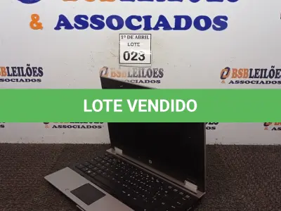 LOTE 023 - 01 NOTEBOOK HP. (NO ESTADO) ATENÇÃO! FAZER A VISITAÇÃO ANTES DE ARREMATAR, NÃO SABEMOS SE FUNCIONA. LEILÃO NÃO TEM GARANTIA E NEM DEVOLUÇÃO, SUJEITO A POSSÍVEIS AVARIAS VISÍVEIS/OCULTAS E/OU AUSÊNCIA DE COMPONENTES.