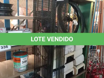 LOTE 493 - 01 CORTINA DE FERRO PERSONALIZADA. (NO ESTADO) ATENÇÃO! FAZER A VISITAÇÃO ANTES DE ARREMATAR, NÃO SABEMOS SE FUNCIONA. LEILÃO NÃO TEM GARANTIA E NEM DEVOLUÇÃO, SUJEITO A POSSÍVEIS AVARIAS VISÍVEIS/OCULTAS E/OU AUSÊNCIA DE COMPONENTES.