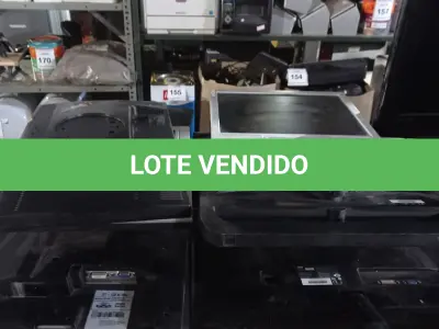 LOTE 278 - 01 LOTE COM MONITORES DIVERSOS PARA RETIRADA DE PEÇAS. (NO ESTADO) ATENÇÃO! FAZER A VISITAÇÃO ANTES DE ARREMATAR, NÃO SABEMOS SE FUNCIONA. LEILÃO NÃO TEM GARANTIA E NEM DEVOLUÇÃO, SUJEITO A POSSÍVEIS AVARIAS VISÍVEIS/OCULTAS E/OU AUSÊNCIA DE COMPONENTES.