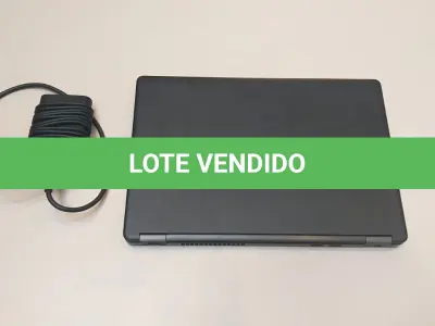LOTE 202 - 01 NOTEBOOK DELL I5 8350U 8GB NA COR PRETO C/CARREGADOR . (NO ESTADO) ATENÇÃO! FAZER A VISITAÇÃO ANTES DE ARREMATAR, NÃO SABEMOS SE FUNCIONA. LEILÃO NÃO TEM GARANTIA E NEM DEVOLUÇÃO, SUJEITO A POSSÍVEIS AVARIAS VISÍVEIS/OCULTAS E/OU AUSÊNCIA DE COMPONENTES.