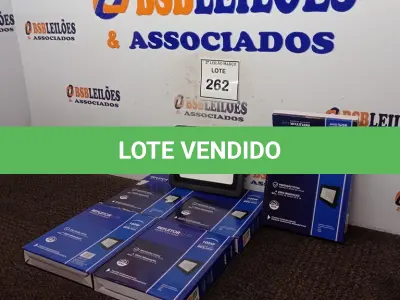 LOTE 262 - 05 REFLETORES LED PARA AMBIENTES EXTERNOS 100W.(NOVO) (NO ESTADO) ATENÇÃO! FAZER A VISITAÇÃO ANTES DE ARREMATAR, NÃO SABEMOS SE FUNCIONA. LEILÃO NÃO TEM GARANTIA E NEM DEVOLUÇÃO, SUJEITO A POSSÍVEIS AVARIAS VISÍVEIS/OCULTAS E/OU AUSÊNCIA DE COMPONENTES.