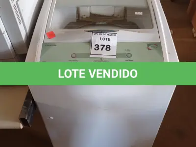 LOTE 378 -  01 MÁQUINA DE LAVAR ROUPAS BRASTEMP 6KG 220V. (NO ESTADO) ATENÇÃO! FAZER A VISITAÇÃO ANTES DE ARREMATAR, NÃO SABEMOS SE FUNCIONA. LEILÃO NÃO TEM GARANTIA E NEM DEVOLUÇÃO, SUJEITO A POSSÍVEIS AVARIAS VISÍVEIS/OCULTAS E/OU AUSÊNCIA DE COMPONENTES.