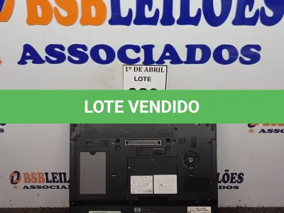 LOTE 026 - 01 NOTEBOOK HP. (NO ESTADO) ATENÇÃO! FAZER A VISITAÇÃO ANTES DE ARREMATAR, NÃO SABEMOS SE FUNCIONA. LEILÃO NÃO TEM GARANTIA E NEM DEVOLUÇÃO, SUJEITO A POSSÍVEIS AVARIAS VISÍVEIS/OCULTAS E/OU AUSÊNCIA DE COMPONENTES.