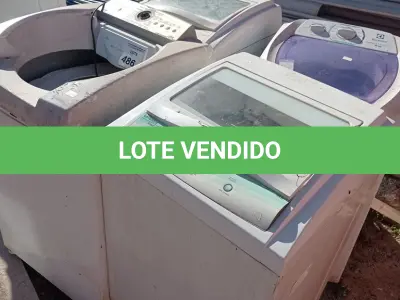LOTE 486 - 04 MÁQUINAS DE LAVAR ROUPAS MARCAS E MODELOS DIVERSOS C/AVARIAS. (NO ESTADO) ATENÇÃO! FAZER A VISITAÇÃO ANTES DE ARREMATAR, NÃO SABEMOS SE FUNCIONA. LEILÃO NÃO TEM GARANTIA E NEM DEVOLUÇÃO, SUJEITO A POSSÍVEIS AVARIAS VISÍVEIS/OCULTAS E/OU AUSÊNCIA DE COMPONENTES.