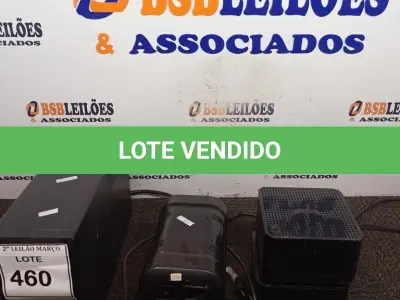 LOTE 460 - 01 NOBREAK E 03 ESTABILIZADORES. (NO ESTADO) ATENÇÃO! FAZER A VISITAÇÃO ANTES DE ARREMATAR, NÃO SABEMOS SE FUNCIONA. LEILÃO NÃO TEM GARANTIA E NEM DEVOLUÇÃO, SUJEITO A POSSÍVEIS AVARIAS VISÍVEIS/OCULTAS E/OU AUSÊNCIA DE COMPONENTES.