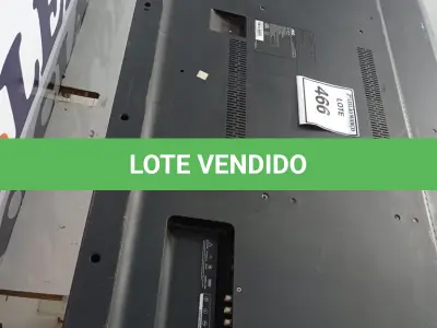 LOTE 466 - 02 TV’S PARA RETIRADA DE PEÇAS. (NO ESTADO) ATENÇÃO! FAZER A VISITAÇÃO ANTES DE ARREMATAR, NÃO SABEMOS SE FUNCIONA. LEILÃO NÃO TEM GARANTIA E NEM DEVOLUÇÃO, SUJEITO A POSSÍVEIS AVARIAS VISÍVEIS/OCULTAS E/OU AUSÊNCIA DE COMPONENTES.