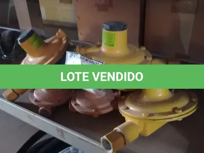 LOTE 394 - 01 LOTE C/APROXIMADAMENTE 07 REGULADORES DE GÁS MARCAS E MODELOS DIVERSOS. (NO ESTADO) ATENÇÃO! FAZER A VISITAÇÃO ANTES DE ARREMATAR, NÃO SABEMOS SE FUNCIONA. LEILÃO NÃO TEM GARANTIA E NEM DEVOLUÇÃO, SUJEITO A POSSÍVEIS AVARIAS VISÍVEIS/OCULTAS E/OU AUSÊNCIA DE COMPONENTES.