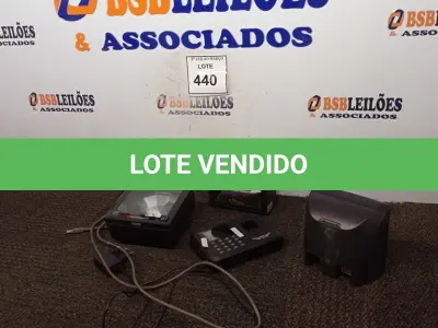 LOTE 440 - 03 LEITORES DE CÓDIGO DE BARRAS P/ MESA E 01 RELÓGIO DE PONTO. (NO ESTADO) ATENÇÃO! FAZER A VISITAÇÃO ANTES DE ARREMATAR, NÃO SABEMOS SE FUNCIONA. LEILÃO NÃO TEM GARANTIA E NEM DEVOLUÇÃO, SUJEITO A POSSÍVEIS AVARIAS VISÍVEIS/OCULTAS E/OU AUSÊNCIA DE COMPONENTES.