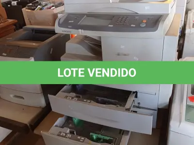 LOTE 377 - 01 IMPRESSORA SAMSUNG MULTIXPRESS 6555NX. (NO ESTADO) ATENÇÃO! FAZER A VISITAÇÃO ANTES DE ARREMATAR, NÃO SABEMOS SE FUNCIONA. LEILÃO NÃO TEM GARANTIA E NEM DEVOLUÇÃO, SUJEITO A POSSÍVEIS AVARIAS VISÍVEIS/OCULTAS E/OU AUSÊNCIA DE COMPONENTES.