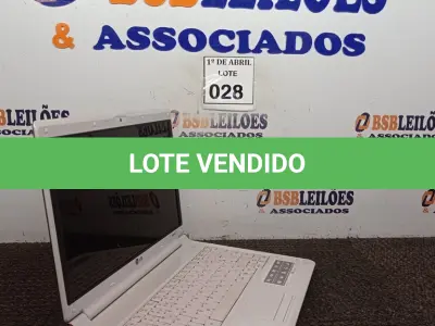 LOTE 028 - 01 NOTEBOOK LG. (NO ESTADO) ATENÇÃO! FAZER A VISITAÇÃO ANTES DE ARREMATAR, NÃO SABEMOS SE FUNCIONA. LEILÃO NÃO TEM GARANTIA E NEM DEVOLUÇÃO, SUJEITO A POSSÍVEIS AVARIAS VISÍVEIS/OCULTAS E/OU AUSÊNCIA DE COMPONENTES.