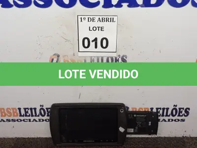 LOTE 010 - 01 TABLET MARCA MOTOROLA MODELO ET1 S/CARREGADOR. (NO ESTADO) ATENÇÃO! FAZER A VISITAÇÃO ANTES DE ARREMATAR, NÃO SABEMOS SE FUNCIONA. LEILÃO NÃO TEM GARANTIA E NEM DEVOLUÇÃO, SUJEITO A POSSÍVEIS AVARIAS VISÍVEIS/OCULTAS E/OU AUSÊNCIA DE COMPONENTES.