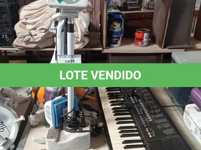 LOTE 345 - 01 LOTE COM ASPIRADOR DE PÓ, AMALGAMADOR, MORPHEEUS. (NO ESTADO) ATENÇÃO! FAZER A VISITAÇÃO ANTES DE ARREMATAR, NÃO SABEMOS SE FUNCIONA. LEILÃO NÃO TEM GARANTIA E NEM DEVOLUÇÃO, SUJEITO A POSSÍVEIS AVARIAS VISÍVEIS/OCULTAS E/OU AUSÊNCIA DE COMPONENTES.