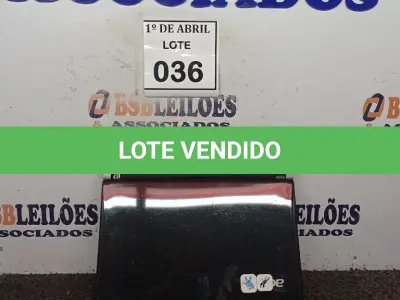 LOTE 036 - 01 NOTEBOOK ACER. (NO ESTADO) ATENÇÃO! FAZER A VISITAÇÃO ANTES DE ARREMATAR, NÃO SABEMOS SE FUNCIONA. LEILÃO NÃO TEM GARANTIA E NEM DEVOLUÇÃO, SUJEITO A POSSÍVEIS AVARIAS VISÍVEIS/OCULTAS E/OU AUSÊNCIA DE COMPONENTES.