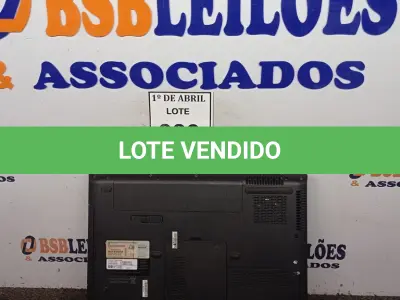 LOTE 030 - 01 NOTEBOOK HP. (NO ESTADO) ATENÇÃO! FAZER A VISITAÇÃO ANTES DE ARREMATAR, NÃO SABEMOS SE FUNCIONA. LEILÃO NÃO TEM GARANTIA E NEM DEVOLUÇÃO, SUJEITO A POSSÍVEIS AVARIAS VISÍVEIS/OCULTAS E/OU AUSÊNCIA DE COMPONENTES.