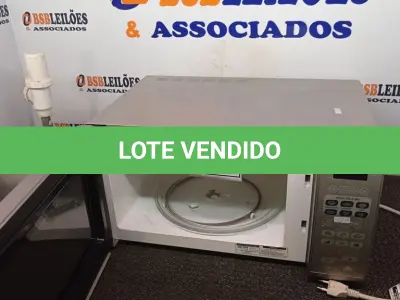 LOTE 367 - 01 MICRO-ONDAS MARCA BRASTEMP C/PRATO E 01 CUBA EM INOX REDONDA. (NO ESTADO) ATENÇÃO! FAZER A VISITAÇÃO ANTES DE ARREMATAR, NÃO SABEMOS SE FUNCIONA. LEILÃO NÃO TEM GARANTIA E NEM DEVOLUÇÃO, SUJEITO A POSSÍVEIS AVARIAS VISÍVEIS/OCULTAS E/OU AUSÊNCIA DE COMPONENTES.