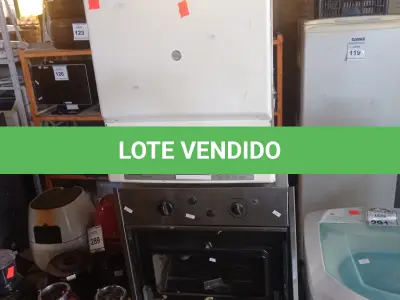 LOTE 290 - 01 FORNO ELÉTRICO E 01 LAVA LOUÇAS COM AVARIAS. (NO ESTADO) ATENÇÃO! FAZER A VISITAÇÃO ANTES DE ARREMATAR, NÃO SABEMOS SE FUNCIONA. LEILÃO NÃO TEM GARANTIA E NEM DEVOLUÇÃO, SUJEITO A POSSÍVEIS AVARIAS VISÍVEIS/OCULTAS E/OU AUSÊNCIA DE COMPONENTES.