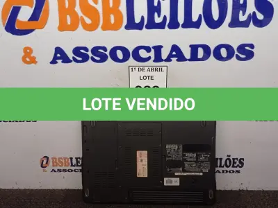 LOTE 039 - 01 NOTEBOOK DELL. (NO ESTADO) ATENÇÃO! FAZER A VISITAÇÃO ANTES DE ARREMATAR, NÃO SABEMOS SE FUNCIONA. LEILÃO NÃO TEM GARANTIA E NEM DEVOLUÇÃO, SUJEITO A POSSÍVEIS AVARIAS VISÍVEIS/OCULTAS E/OU AUSÊNCIA DE COMPONENTES.