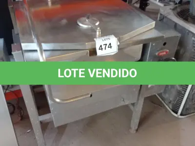 LOTE 474 - 01 FRIGIDEIRA BASCULANTE EM INOX. (NO ESTADO) ATENÇÃO! FAZER A VISITAÇÃO ANTES DE ARREMATAR, NÃO SABEMOS SE FUNCIONA. LEILÃO NÃO TEM GARANTIA E NEM DEVOLUÇÃO, SUJEITO A POSSÍVEIS AVARIAS VISÍVEIS/OCULTAS E/OU AUSÊNCIA DE COMPONENTES.
