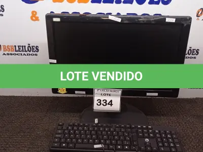 LOTE 334 - 01 MONITOR AOC COM TECLADO. (NO ESTADO) ATENÇÃO! FAZER A VISITAÇÃO ANTES DE ARREMATAR, NÃO SABEMOS SE FUNCIONA. LEILÃO NÃO TEM GARANTIA E NEM DEVOLUÇÃO, SUJEITO A POSSÍVEIS AVARIAS VISÍVEIS/OCULTAS E/OU AUSÊNCIA DE COMPONENTES.