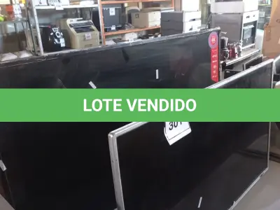 LOTE 301 - 02 TV’S PARA RETIRADA DE PEÇAS. (NO ESTADO) ATENÇÃO! FAZER A VISITAÇÃO ANTES DE ARREMATAR, NÃO SABEMOS SE FUNCIONA. LEILÃO NÃO TEM GARANTIA E NEM DEVOLUÇÃO, SUJEITO A POSSÍVEIS AVARIAS VISÍVEIS/OCULTAS E/OU AUSÊNCIA DE COMPONENTES.