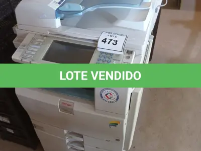 LOTE 473 - COPIADORA RICOH PM2051 (NO ESTADO) ATENÇÃO! FAZER A VISITAÇÃO ANTES DE ARREMATAR, NÃO SABEMOS SE FUNCIONA. LEILÃO NÃO TEM GARANTIA E NEM DEVOLUÇÃO, SUJEITO A POSSÍVEIS AVARIAS VISÍVEIS/OCULTAS E/OU AUSÊNCIA DE COMPONENTES.