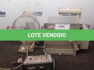LOTE 309 - 01 LOTE COM MATERIAIS PARA LABORATÓRIO.  (NO ESTADO) ATENÇÃO! FAZER A VISITAÇÃO ANTES DE ARREMATAR, NÃO SABEMOS SE FUNCIONA. LEILÃO NÃO TEM GARANTIA E NEM DEVOLUÇÃO, SUJEITO A POSSÍVEIS AVARIAS VISÍVEIS/OCULTAS E/OU AUSÊNCIA DE COMPONENTES.