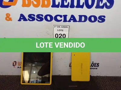 LOTE 020 - 02 TABLET’S POSITIVO. (NO ESTADO) ATENÇÃO! FAZER A VISITAÇÃO ANTES DE ARREMATAR, NÃO SABEMOS SE FUNCIONA. LEILÃO NÃO TEM GARANTIA E NEM DEVOLUÇÃO, SUJEITO A POSSÍVEIS AVARIAS VISÍVEIS/OCULTAS E/OU AUSÊNCIA DE COMPONENTES.