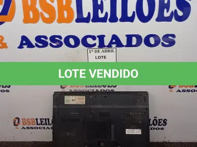 LOTE 038 - 01 NOTEBOOK HP. (NO ESTADO) ATENÇÃO! FAZER A VISITAÇÃO ANTES DE ARREMATAR, NÃO SABEMOS SE FUNCIONA. LEILÃO NÃO TEM GARANTIA E NEM DEVOLUÇÃO, SUJEITO A POSSÍVEIS AVARIAS VISÍVEIS/OCULTAS E/OU AUSÊNCIA DE COMPONENTES.