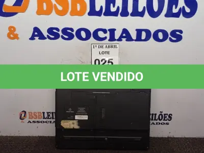 LOTE 025 - 01 NOTEBOOK POSITIVO. (NO ESTADO) ATENÇÃO! FAZER A VISITAÇÃO ANTES DE ARREMATAR, NÃO SABEMOS SE FUNCIONA. LEILÃO NÃO TEM GARANTIA E NEM DEVOLUÇÃO, SUJEITO A POSSÍVEIS AVARIAS VISÍVEIS/OCULTAS E/OU AUSÊNCIA DE COMPONENTES.