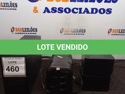 LOTE 460 - 01 NOBREAK E 03 ESTABILIZADORES. (NO ESTADO) ATENÇÃO! FAZER A VISITAÇÃO ANTES DE ARREMATAR, NÃO SABEMOS SE FUNCIONA. LEILÃO NÃO TEM GARANTIA E NEM DEVOLUÇÃO, SUJEITO A POSSÍVEIS AVARIAS VISÍVEIS/OCULTAS E/OU AUSÊNCIA DE COMPONENTES.