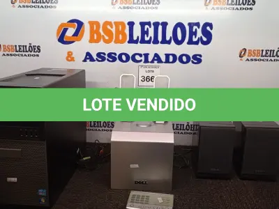 LOTE 366 - 02 CAIXAS DE SOM AIWA , 1 CPU DELL E 01 SUBWOOFER DELL. (NO ESTADO) ATENÇÃO! FAZER A VISITAÇÃO ANTES DE ARREMATAR, NÃO SABEMOS SE FUNCIONA. LEILÃO NÃO TEM GARANTIA E NEM DEVOLUÇÃO, SUJEITO A POSSÍVEIS AVARIAS VISÍVEIS/OCULTAS E/OU AUSÊNCIA DE COMPONENTES.