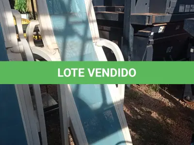 LOTE 501 - 01 ESPREGUIÇADEIRA DE PISCINA. (NO ESTADO) ATENÇÃO! FAZER A VISITAÇÃO ANTES DE ARREMATAR, NÃO SABEMOS SE FUNCIONA. LEILÃO NÃO TEM GARANTIA E NEM DEVOLUÇÃO, SUJEITO A POSSÍVEIS AVARIAS VISÍVEIS/OCULTAS E/OU AUSÊNCIA DE COMPONENTES.