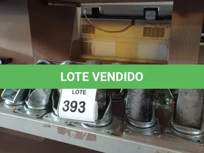 LOTE 393 - 01 LOTE C/12 RODINHAS GIRATÓRIAS. (NO ESTADO) ATENÇÃO! FAZER A VISITAÇÃO ANTES DE ARREMATAR, NÃO SABEMOS SE FUNCIONA. LEILÃO NÃO TEM GARANTIA E NEM DEVOLUÇÃO, SUJEITO A POSSÍVEIS AVARIAS VISÍVEIS/OCULTAS E/OU AUSÊNCIA DE COMPONENTES.