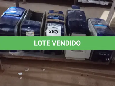 LOTE 263 - 05 IMPRESSORAS DE CARTÃO   DIVERSOS PARA RETIRADA DE PEÇAS.  (NO ESTADO) ATENÇÃO! FAZER A VISITAÇÃO ANTES DE ARREMATAR, NÃO SABEMOS SE FUNCIONA. LEILÃO NÃO TEM GARANTIA E NEM DEVOLUÇÃO, SUJEITO A POSSÍVEIS AVARIAS VISÍVEIS/OCULTAS E/OU AUSÊNCIA DE COMPONENTES.