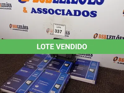 LOTE 337 - 05 REFLETORES DE LED AMBIENTE EXTERNO 100W CADA. (NOVO). (NO ESTADO) ATENÇÃO! FAZER A VISITAÇÃO ANTES DE ARREMATAR, NÃO SABEMOS SE FUNCIONA. LEILÃO NÃO TEM GARANTIA E NEM DEVOLUÇÃO, SUJEITO A POSSÍVEIS AVARIAS VISÍVEIS/OCULTAS E/OU AUSÊNCIA DE COMPONENTES.