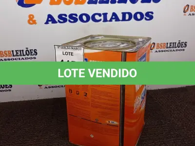 LOTE 445 - 01 LATA DE TINTA NOVACOR EXTRA. (NO ESTADO) ATENÇÃO! FAZER A VISITAÇÃO ANTES DE ARREMATAR, NÃO SABEMOS SE FUNCIONA. LEILÃO NÃO TEM GARANTIA E NEM DEVOLUÇÃO, SUJEITO A POSSÍVEIS AVARIAS VISÍVEIS/OCULTAS E/OU AUSÊNCIA DE COMPONENTES.