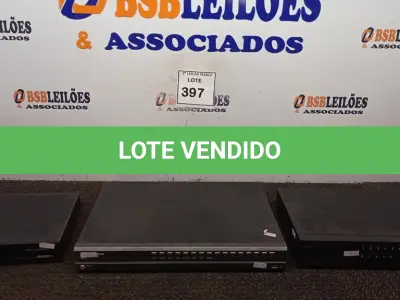 LOTE 397 - 03 DVRS DIVERSOS. (NO ESTADO) ATENÇÃO! FAZER A VISITAÇÃO ANTES DE ARREMATAR, NÃO SABEMOS SE FUNCIONA. LEILÃO NÃO TEM GARANTIA E NEM DEVOLUÇÃO, SUJEITO A POSSÍVEIS AVARIAS VISÍVEIS/OCULTAS E/OU AUSÊNCIA DE COMPONENTES.