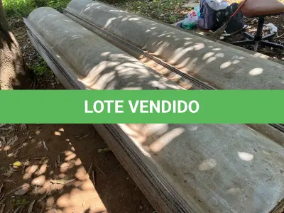 LOTE 509 - O LOTE COM 50 TELHAS. ESTÃO DESMONTADOS.  (LOTE ESTÁ NO LAGO NORTE) (NO ESTADO) ATENÇÃO! FAZER A VISITAÇÃO ANTES DE ARREMATAR, NÃO SABEMOS SE FUNCIONA. LEILÃO NÃO TEM GARANTIA E NEM DEVOLUÇÃO, SUJEITO A POSSÍVEIS AVARIAS VISÍVEIS/OCULTAS E/OU AUSÊNCIA DE COMPONENTES.