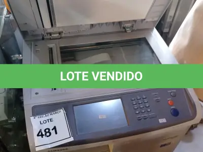 LOTE 481 - 01 IMPRESSORA MULTIFUNCIONAL MODELO MULTI XPRESS 6555NX MARCA SAMSUNG. (NO ESTADO) ATENÇÃO! FAZER A VISITAÇÃO ANTES DE ARREMATAR, NÃO SABEMOS SE FUNCIONA. LEILÃO NÃO TEM GARANTIA E NEM DEVOLUÇÃO, SUJEITO A POSSÍVEIS AVARIAS VISÍVEIS/OCULTAS E/OU AUSÊNCIA DE COMPONENTES.