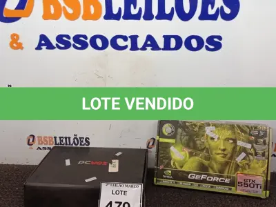 LOTE 479 - 02 PLACAS DE VÍDEO PARA COMPUTADOR. (NO ESTADO) ATENÇÃO! FAZER A VISITAÇÃO ANTES DE ARREMATAR, NÃO SABEMOS SE FUNCIONA. LEILÃO NÃO TEM GARANTIA E NEM DEVOLUÇÃO, SUJEITO A POSSÍVEIS AVARIAS VISÍVEIS/OCULTAS E/OU AUSÊNCIA DE COMPONENTES.