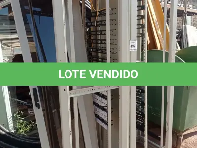 LOTE 497 - 02 RACKS DE FERRO. (NO ESTADO) ATENÇÃO! FAZER A VISITAÇÃO ANTES DE ARREMATAR, NÃO SABEMOS SE FUNCIONA. LEILÃO NÃO TEM GARANTIA E NEM DEVOLUÇÃO, SUJEITO A POSSÍVEIS AVARIAS VISÍVEIS/OCULTAS E/OU AUSÊNCIA DE COMPONENTES.