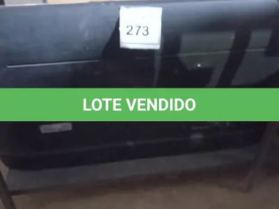 LOTE 273 - 01 TV LG 49” COM AVARIAS (NO ESTADO) ATENÇÃO! FAZER A VISITAÇÃO ANTES DE ARREMATAR, NÃO SABEMOS SE FUNCIONA. LEILÃO NÃO TEM GARANTIA E NEM DEVOLUÇÃO, SUJEITO A POSSÍVEIS AVARIAS VISÍVEIS/OCULTAS E/OU AUSÊNCIA DE COMPONENTES.